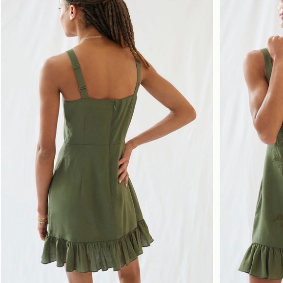 Anthropologie NWT Embroidered Mini Dress Size XL. - Picture 4 of 10